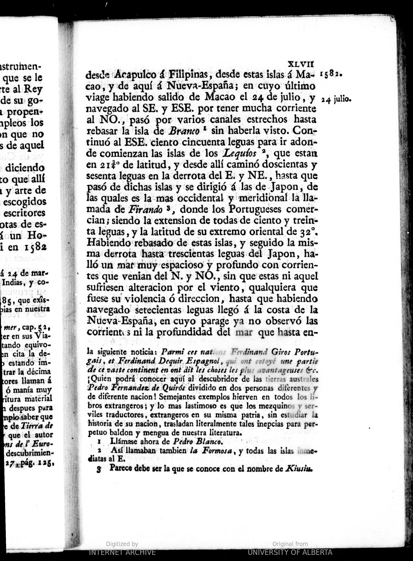Noticia historica de las expediciones hechas por los españoles en busca del paso del noroeste de la América por Don Martin Fernandez de Navarrete