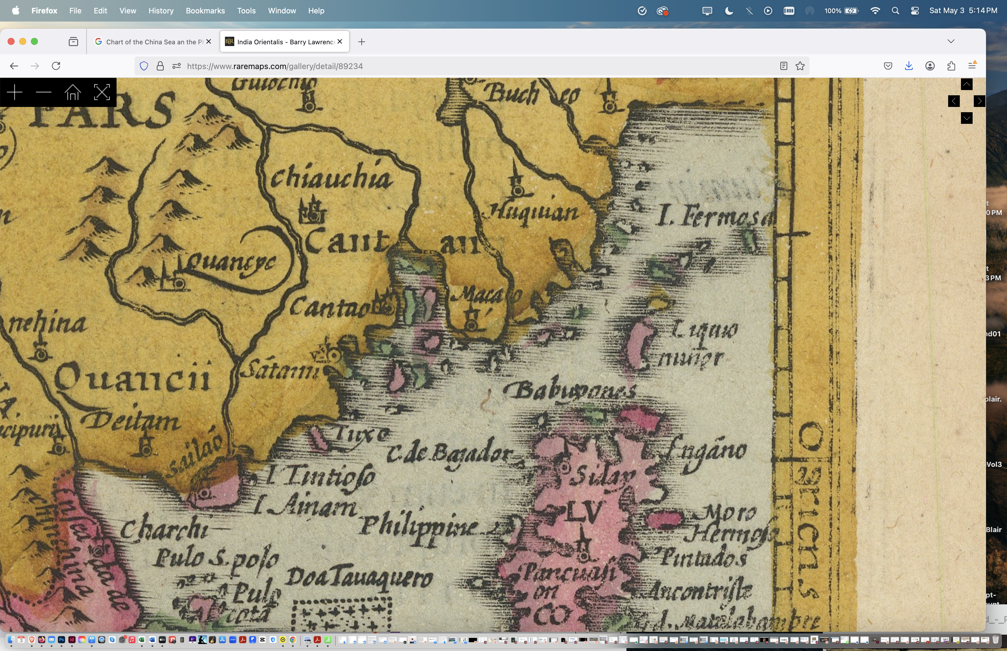 1607 Mercator Map