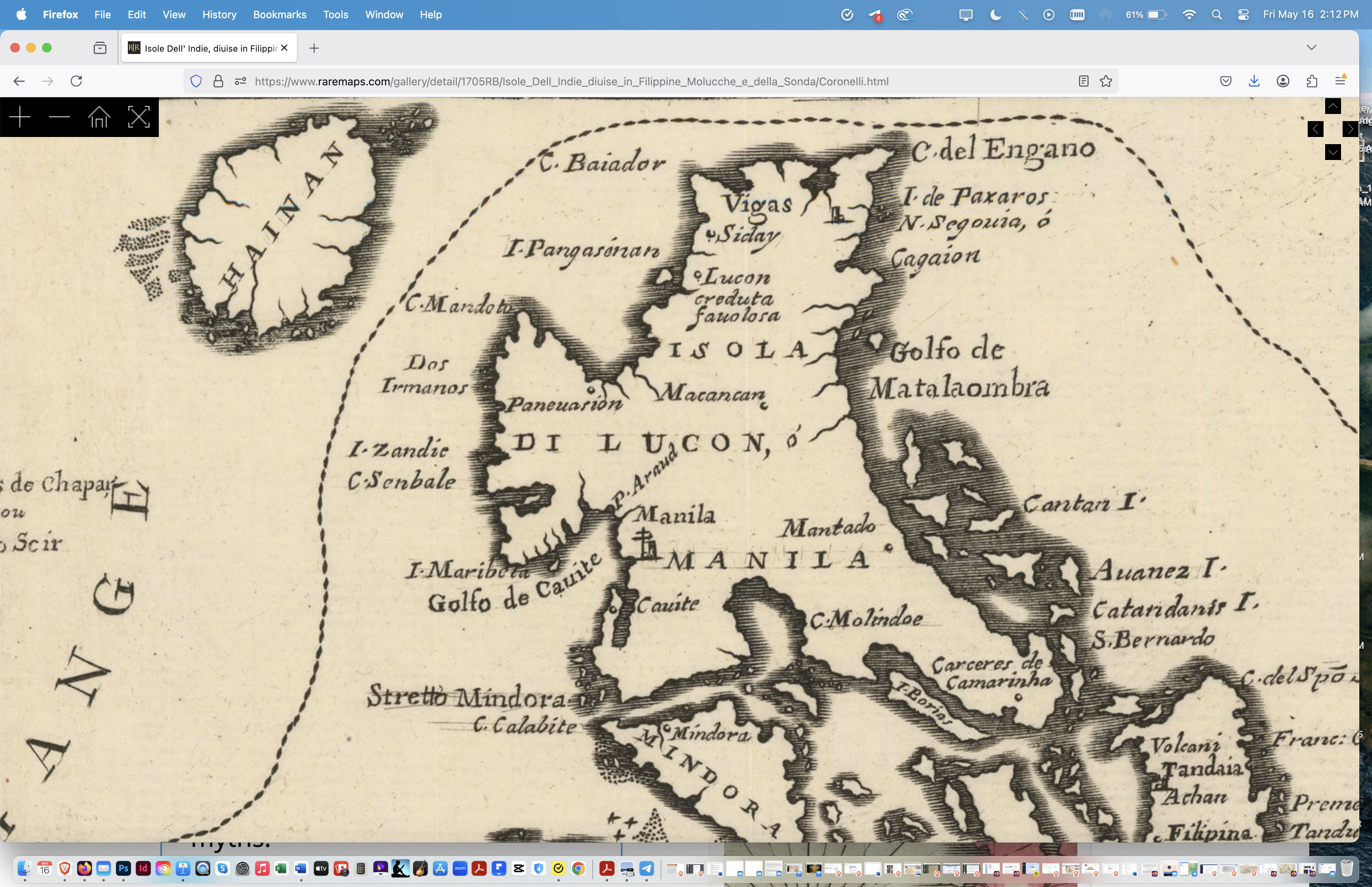 1690 Coronelli Map