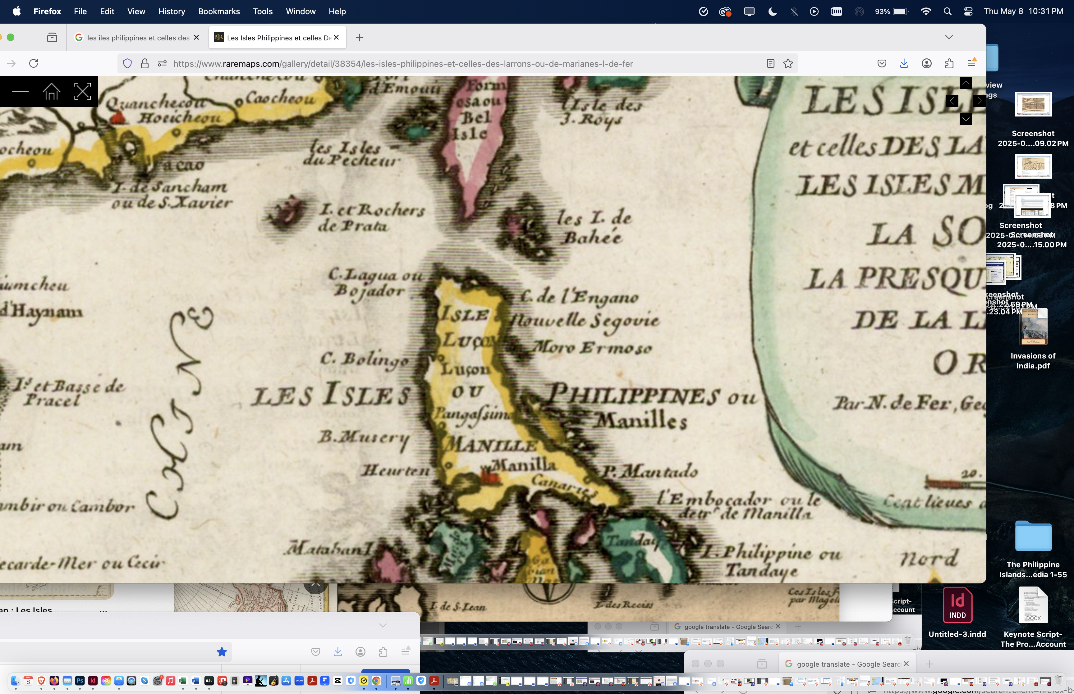 Pinto’s Five Isles & the Bifurcated Island: Smoking Maps of Northern Luzon
