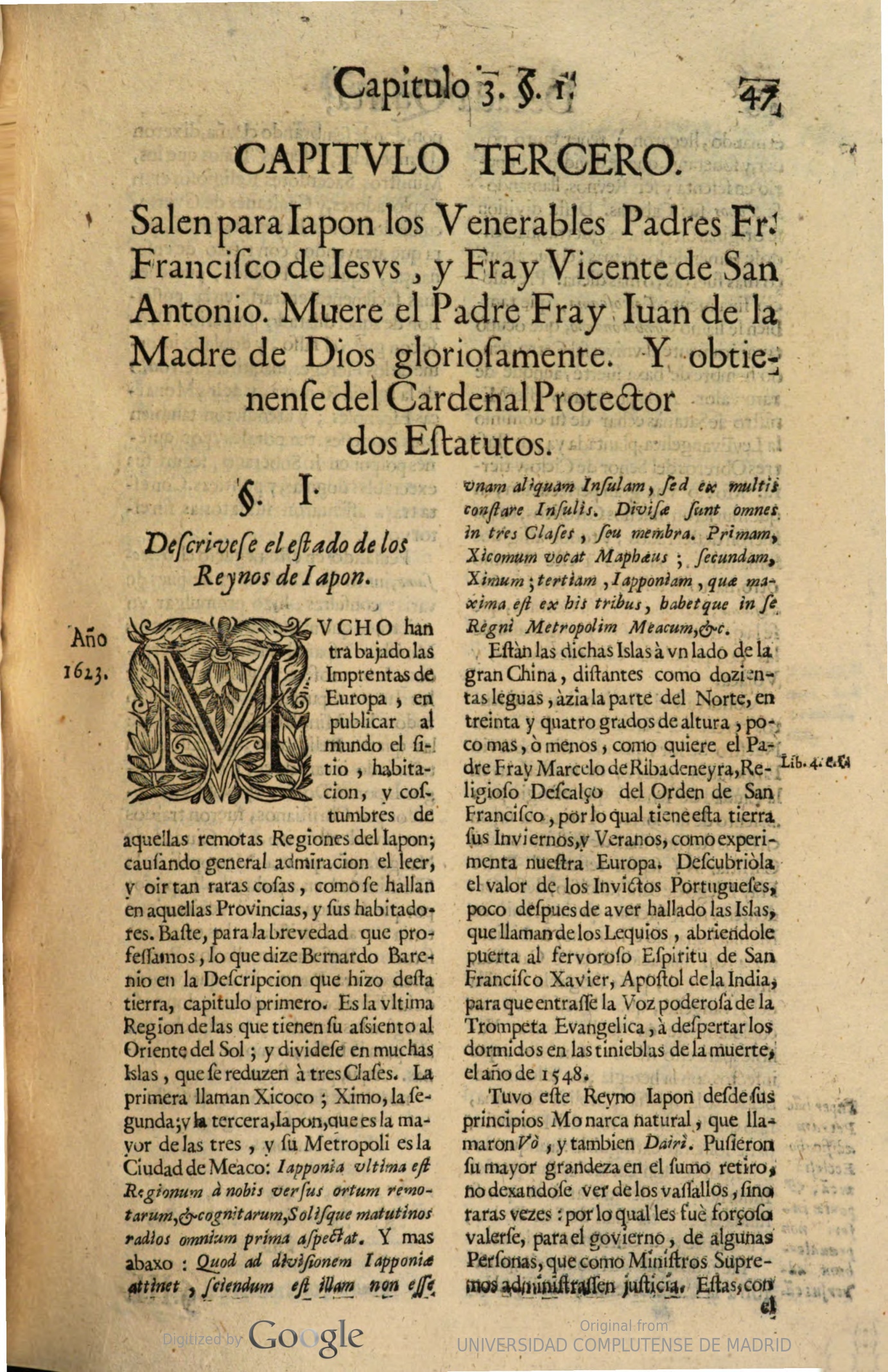 Historia general de los religiosos descalzos del orden de los hermitaños del gran padre ... San Augustin, de la Congregacion de España y de las Indias / por ... fray Luis de Iesus ... de la misma congregacion ... ; tomo segundo dividido en tres decadas, desde el año veinte y vno, hasta el de cinquenta