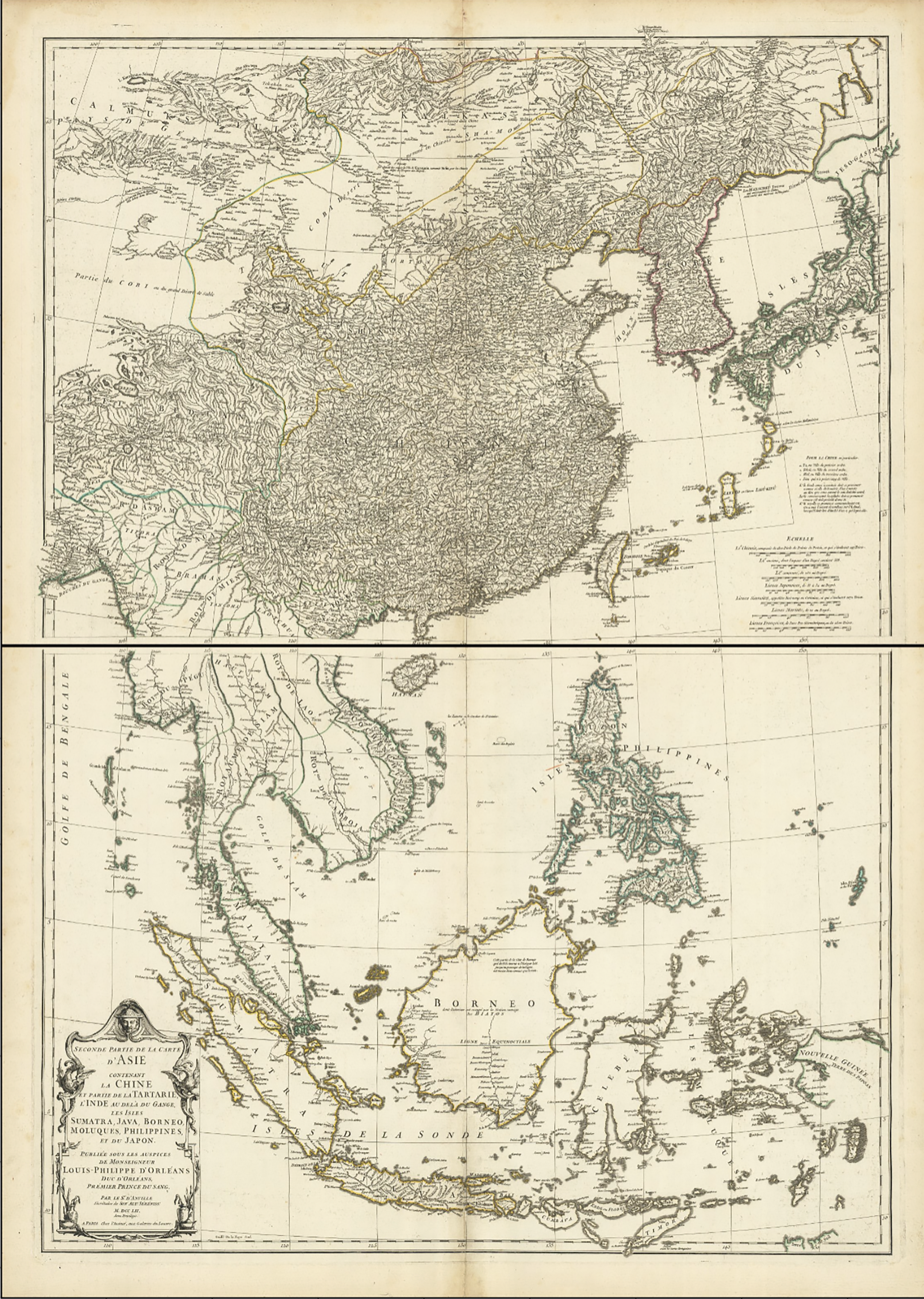 1752 French Map