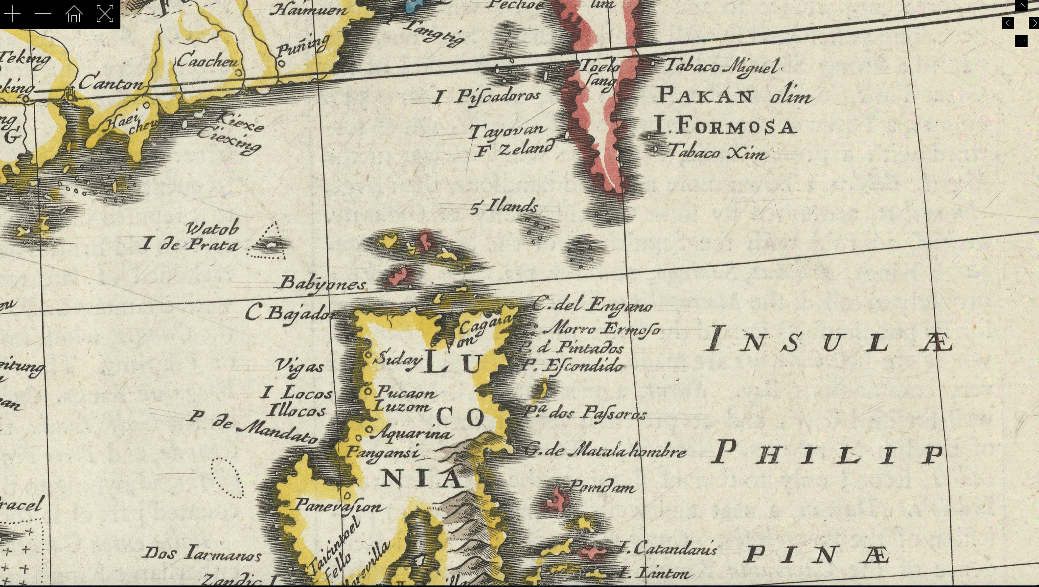 1676 John Speed Map