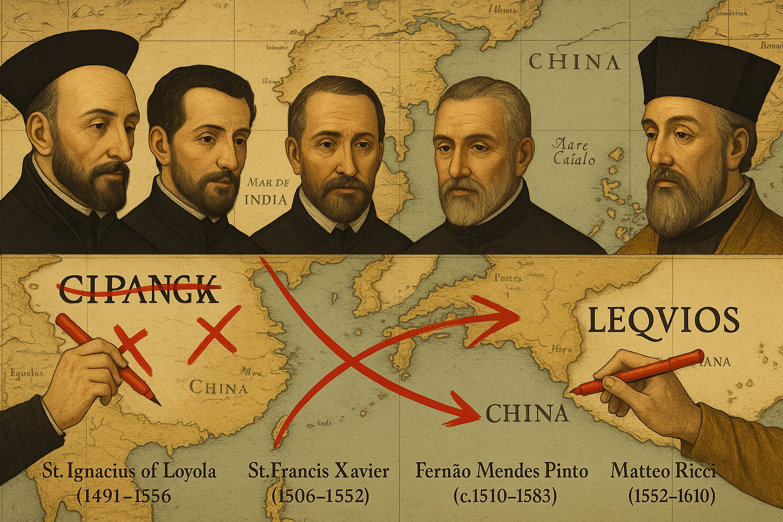 Cartographers of Control – How the Jesuits Buried the Lands of Gold 🌍 The Realignment Begins