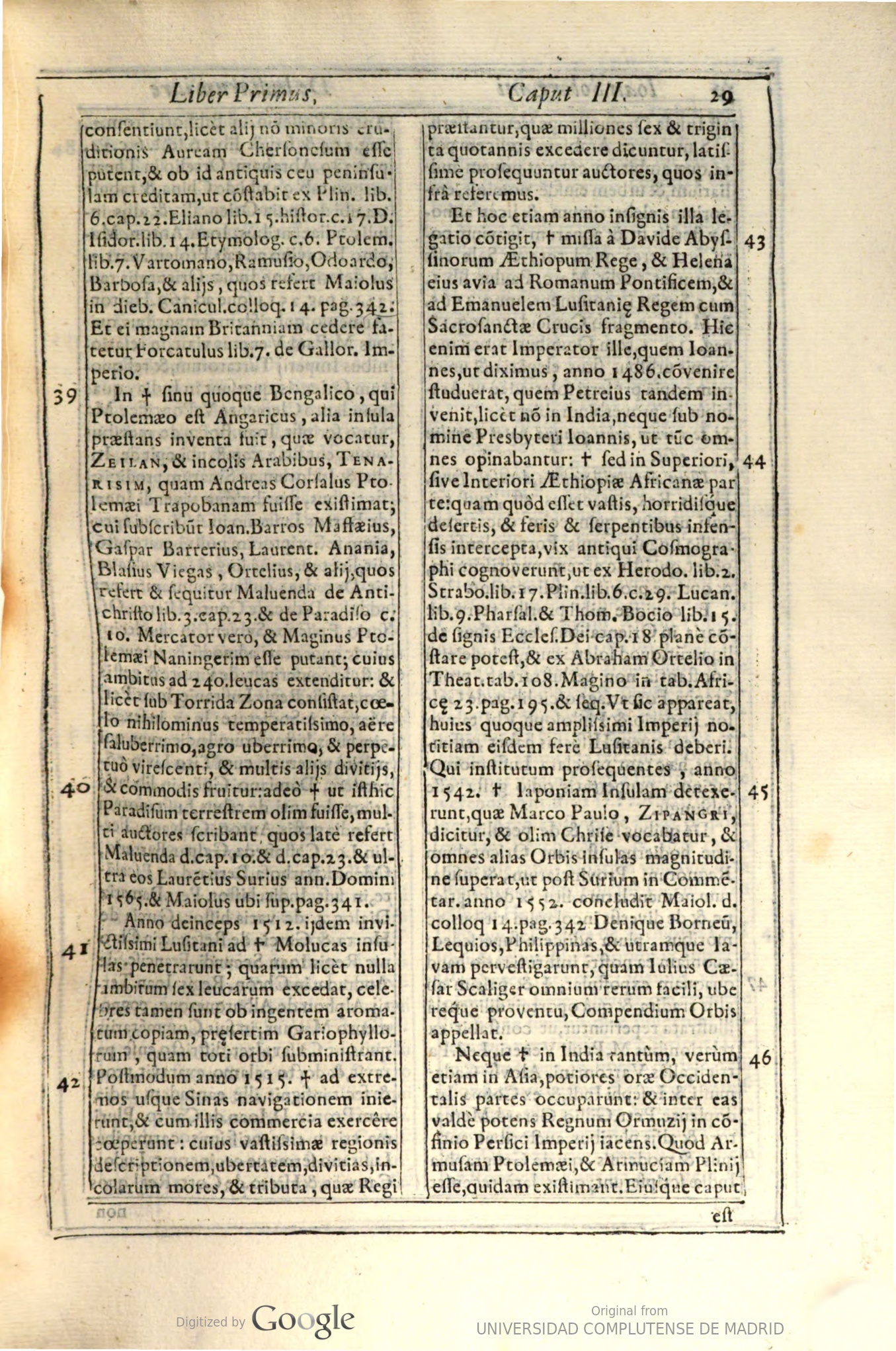 Ioannes de Solorzano Pereira ... Disputationem de Indiarum iure siue De Iusta Indiarum Occidentalium inquisitione, acquisitione et retentione : tribus libris comprehensam ...