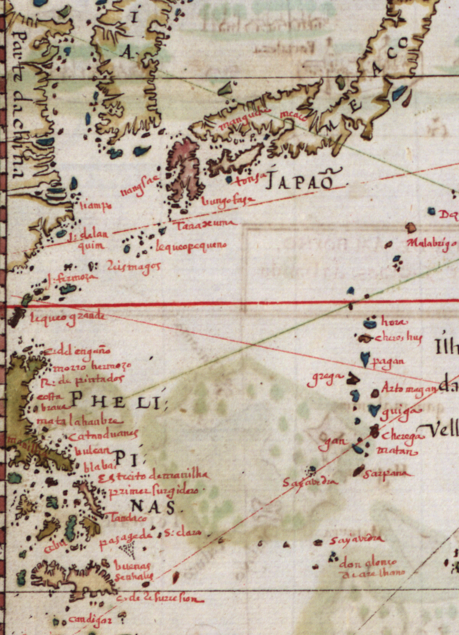 1630 Taboas geraes de toda a navegação_Indian Ocean