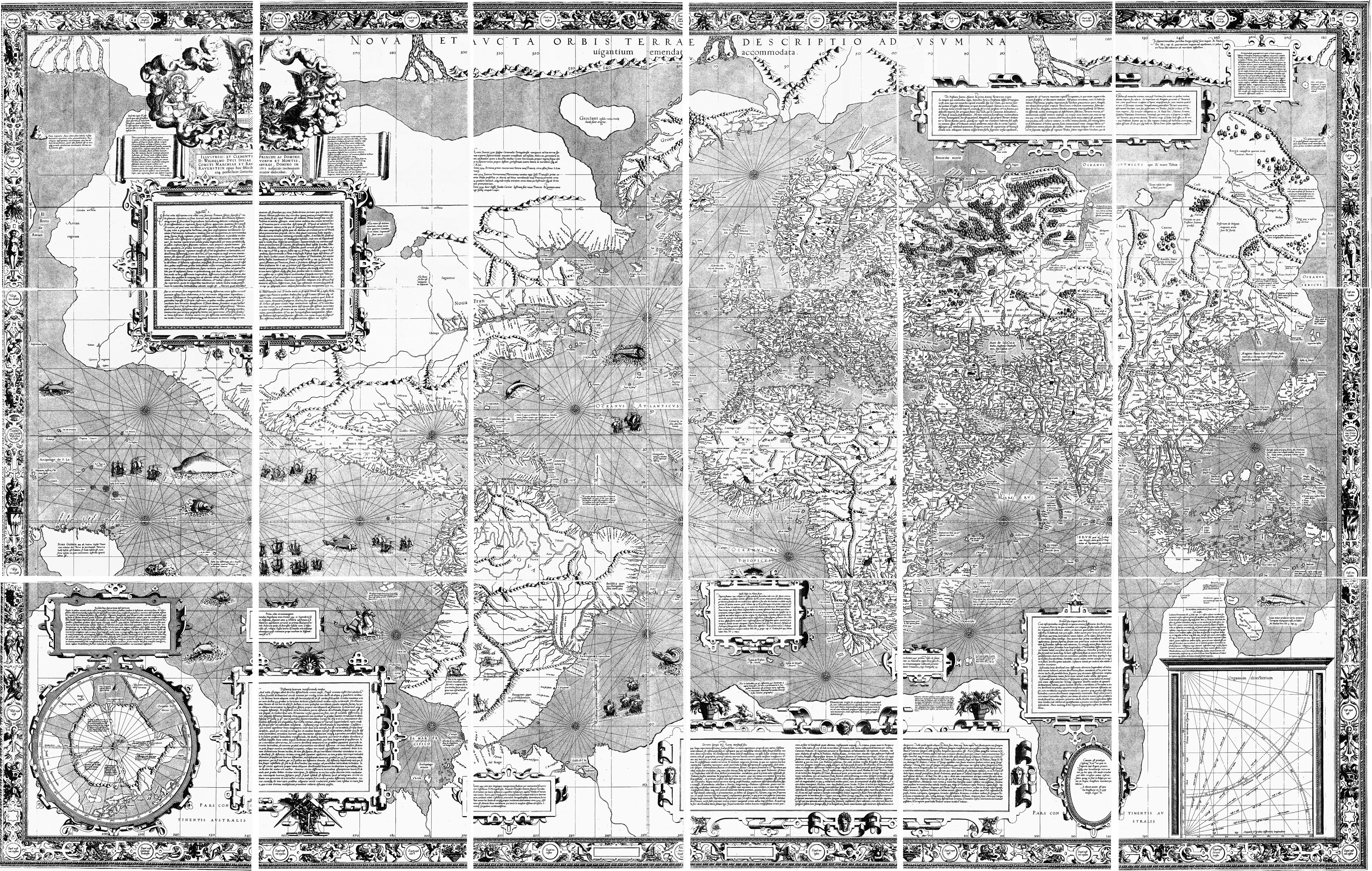 1859 Mercator Map