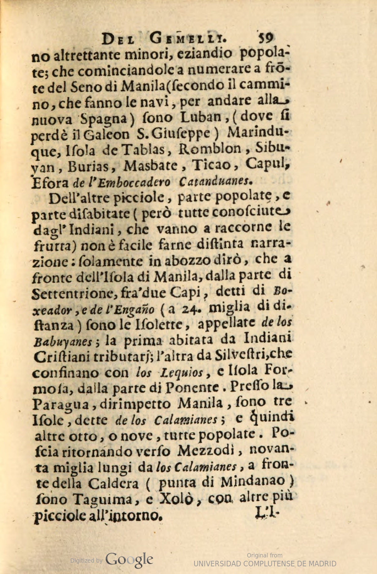 Giro del mondo / del dottor D. Gio: Francesco Gemelli Careri T.5, p. 59