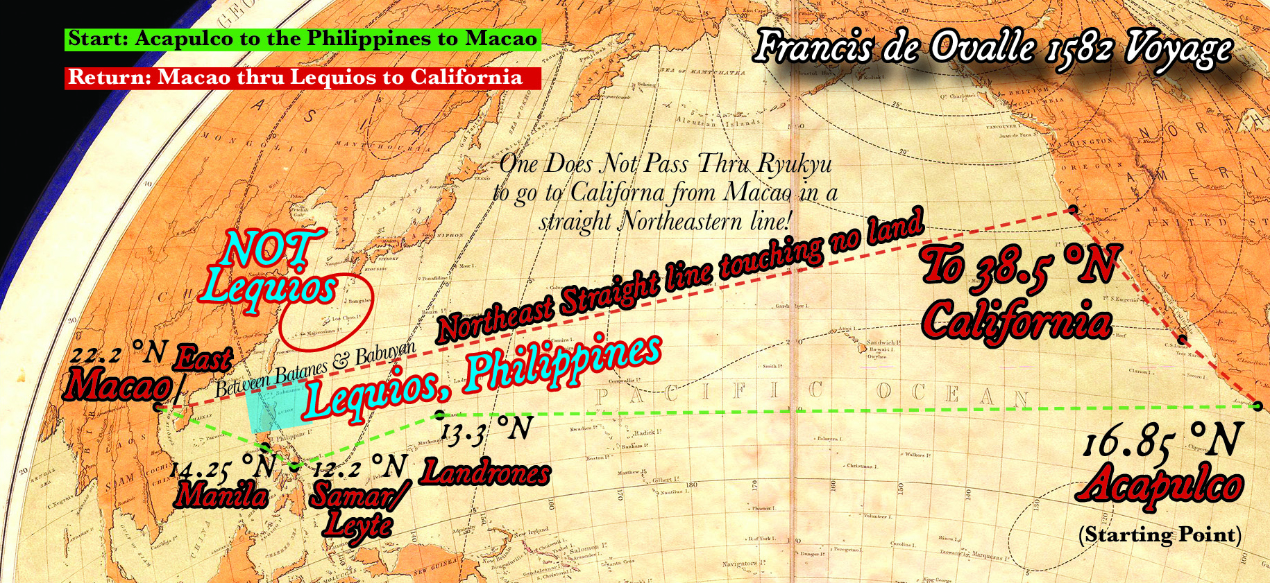 1582 Voyage of Ovalle
