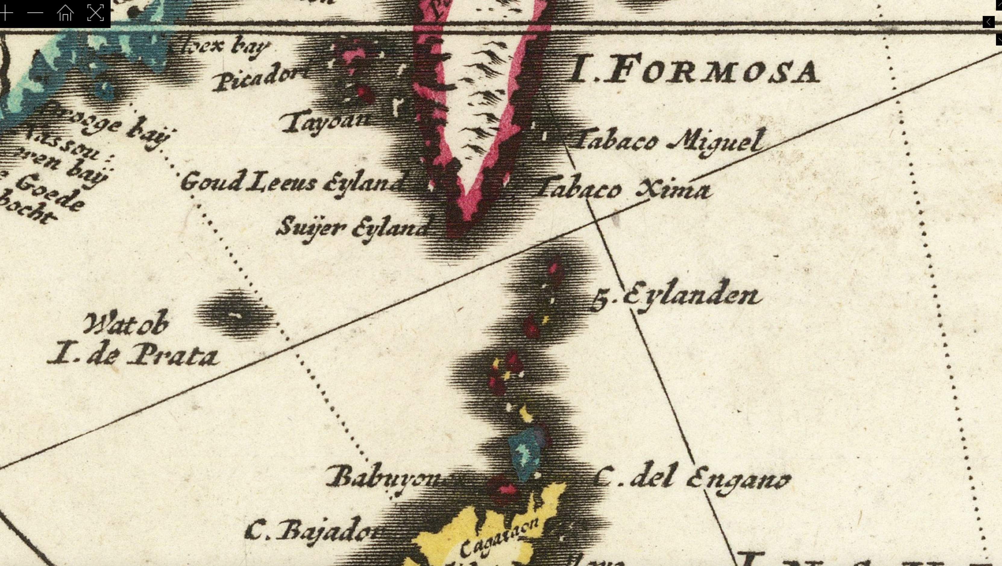 1700 Visscher Map