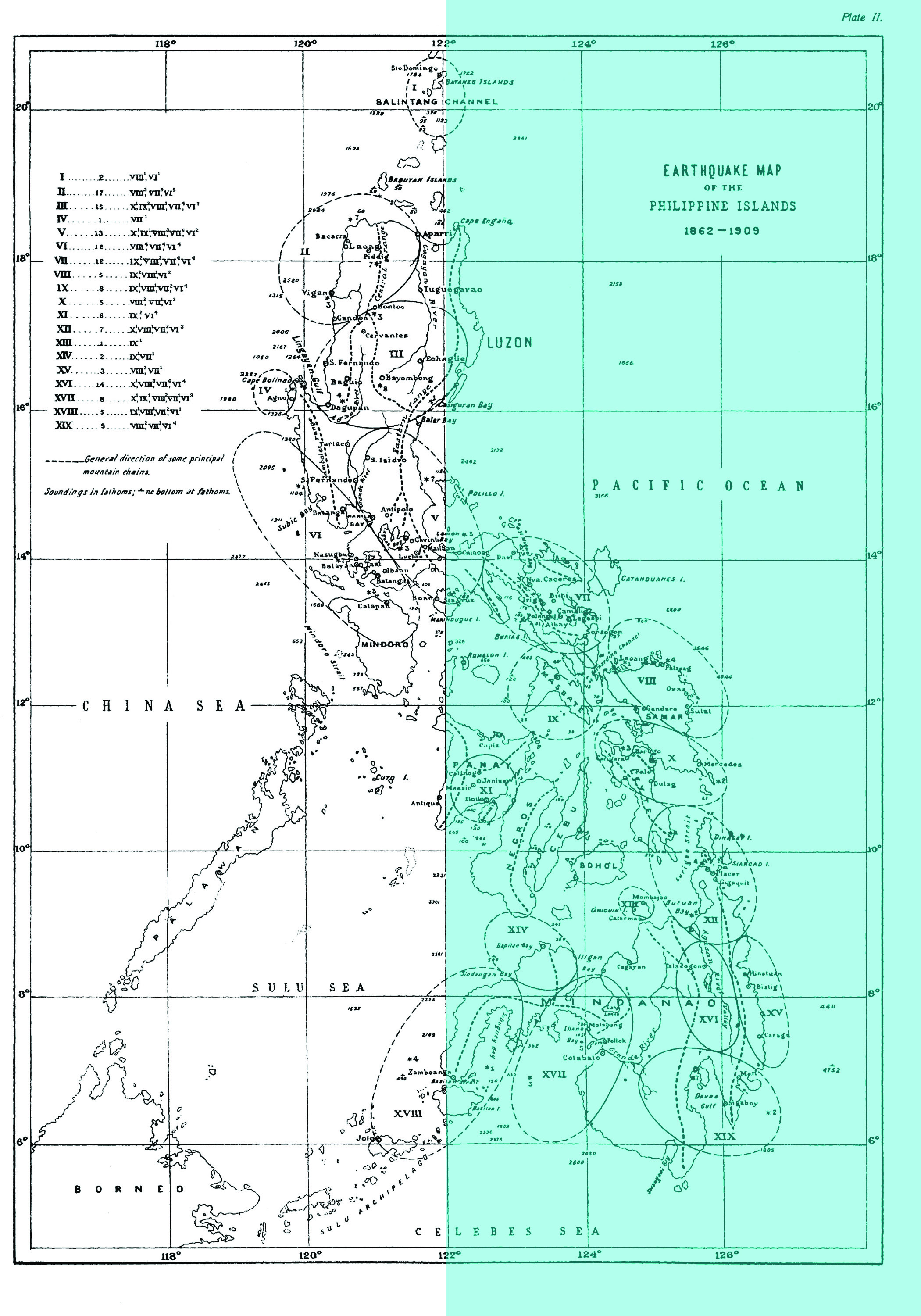 Philippine Isles With Points West of Batanes