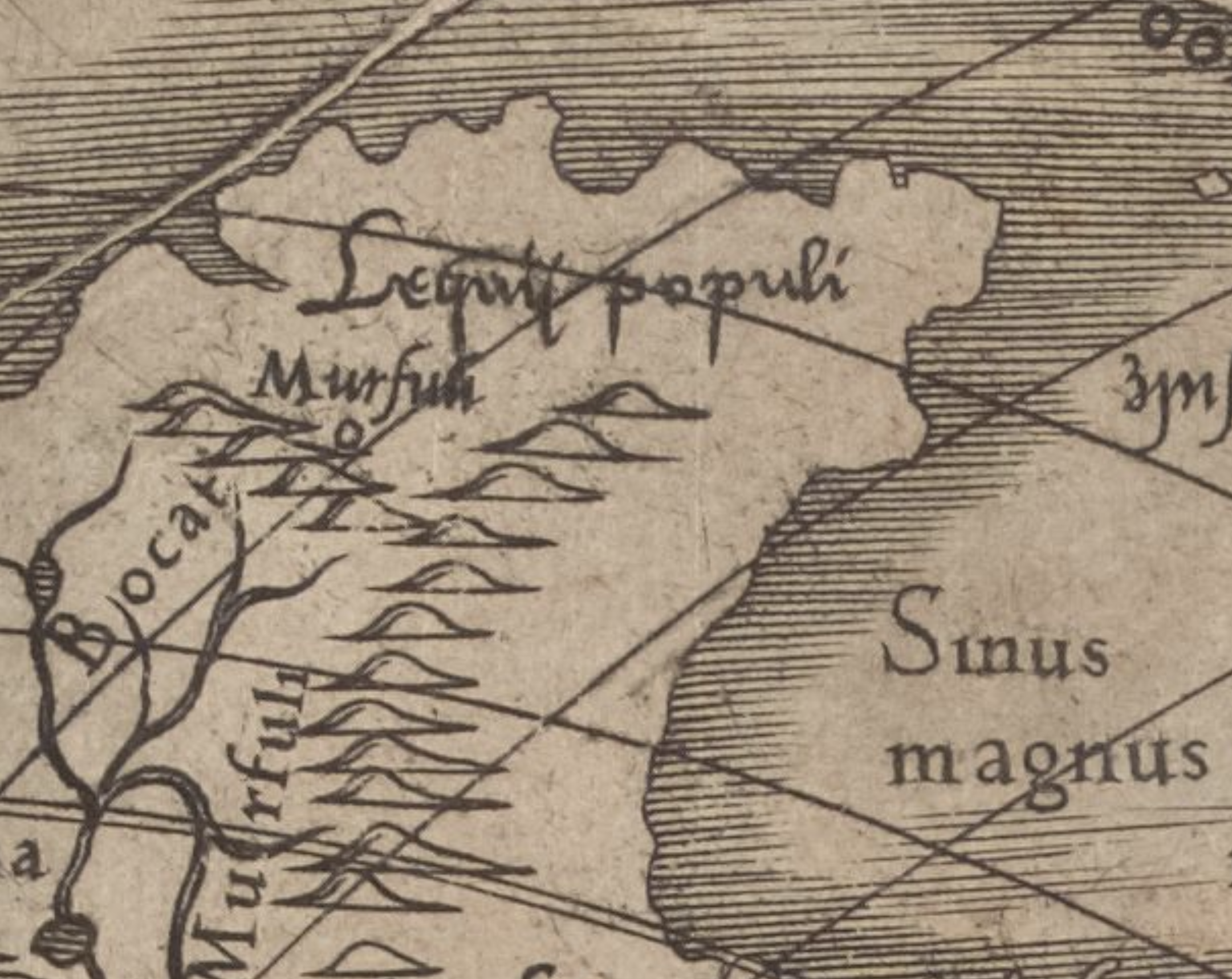 1538 Mercator Map